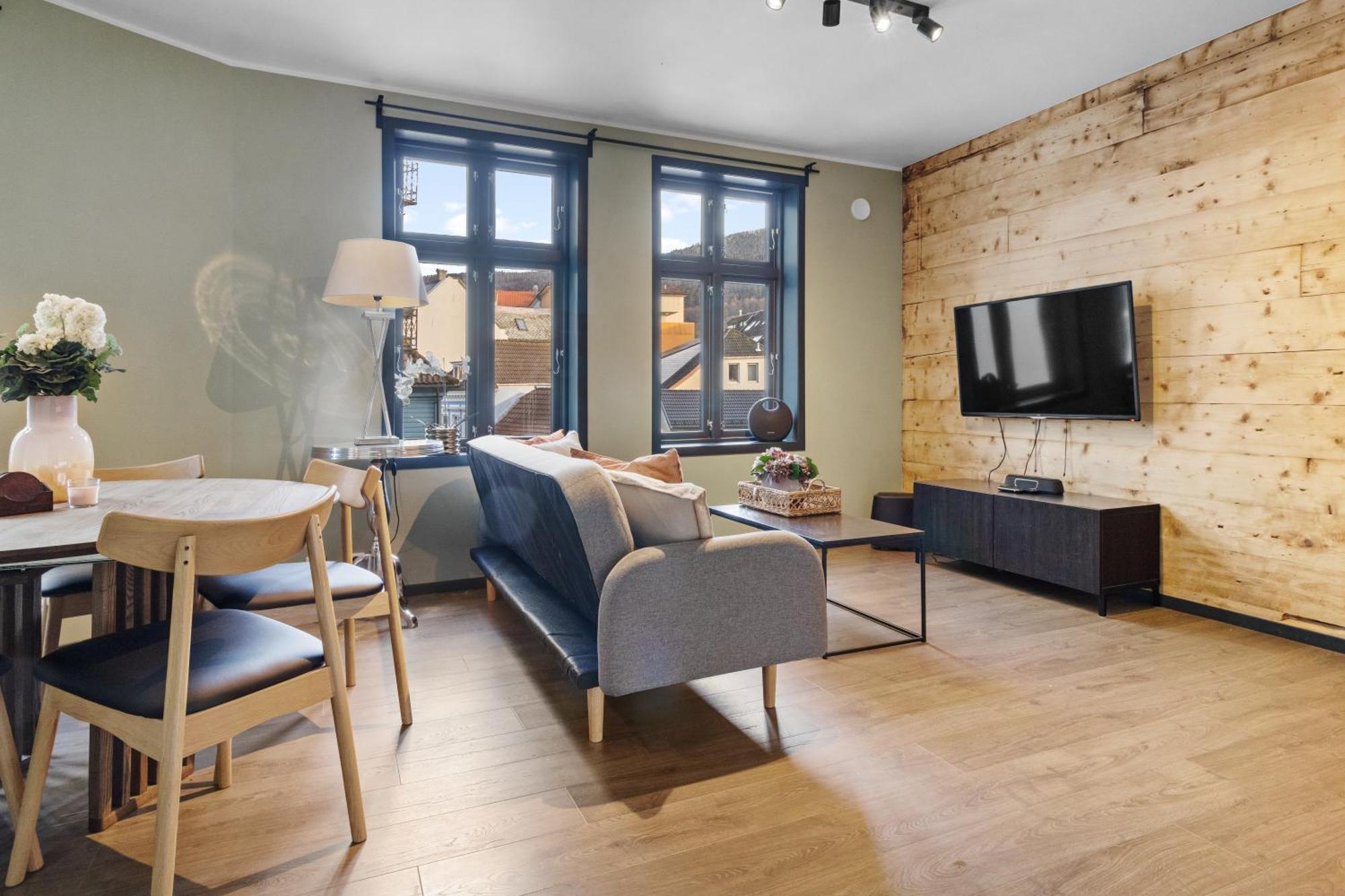 Elegant Urban Apartment Μπέργκεν Εξωτερικό φωτογραφία